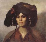 Marie Caire Tonoir Femme de Biskra (mk32) oil on canvas